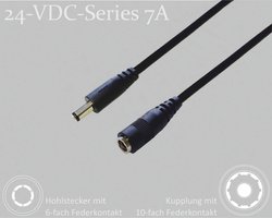 Złącze męskie połączeniowe DC BKL Electronic 075915 1 szt.