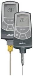 ebro TFN 520-SMP, precyzyjny termometr typu K, J, T, E (bez sondy) Termometr ebro TFN 520-SMP 1340-5522, -200 - +1200 °C