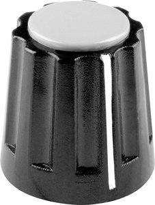 Pokrętło Mentor 331.61 331.61, z nakładką ze znacznikiem, (Ø x W) 14.5 mm x 14 mm, 1 szt.