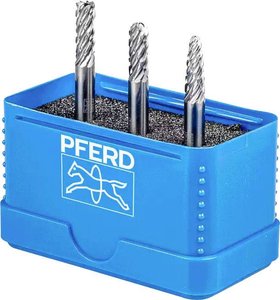 Zestaw frezów z węglika wolframu 1406 Trzpień ø 6 mm Nacięcie ALLROUND do wszechstronnego zastosowania Zestaw frezów PFERD 1406 ALLROUND 21901406, 1 szt.