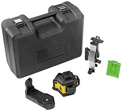 Laser krzyżowy systemu STABILA 12 V LAX 600 G, 3 x 360° zielone linie laserowe, (bez akumulatora i ładowarki) Laser wieloliniowy Stabila LAX 600 G, 12-V-System, 5-pcs 19794 Zasięg (maks.): 40 m