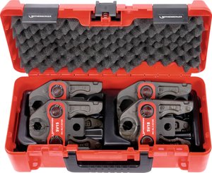 Standardowy zestaw szczęk zaciskowych, SV 15 - 18 - 22 - 28 mm Rothenberger 015060X 1 szt.