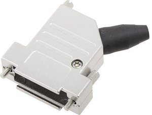 Obudowa złącza D-SUB encitech DTSL15-RG-LJS-S-K 6560-0248-32, metal, 45 °, 1 szt.