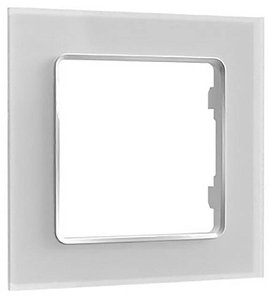 Ramka na guziki w kolorze białym Shelly Wall Frame 1 wh  Ramka