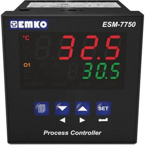 Regulator uniwersalny Emko ESM-7750.1.20.2.1/00.00/0.0.0.0 Pt100, L, J, K, R, S, T, B, E, N, C -200 do 1700 °C Przekaźnik 5 A (D x S x W) 88 x 72 x 72 mm