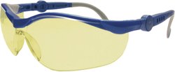 L+D Upixx  26751 Okulary ochronne  niebieski, szary EN 166-1 DIN 166-1