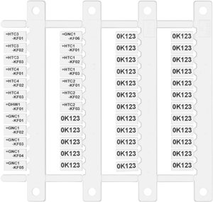 Etykieta informacyjna Finder 060.48    48 szt.