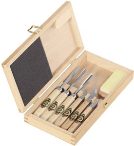 Zestaw do rzeźbienia wiórów Nóż z ząbkami Kirschen  3437000  1 szt.