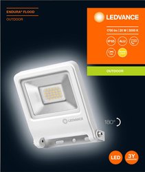 Zewnętrzna lampa punktowa LED LEDVANCE ENDURA® FLOOD Warm White L 4058075239630 20 W 1500 lm