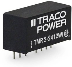 Przetwornica DC/DC TMR 2WI, 2 W TracoPower TMR 2-2412WI In 9-36V/DC Out 12V/DC 165mA