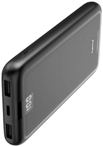Zasilacz „Performance 10”, 10000mAh, 3 wyjścia: USB-C, 2x USB-A, Anthr. Powerbank Hama  10000 mAh Fast Charge LiPo