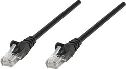 Kabel krosowy Intellinet Cat5e, nieekranowany, U / UTP, wtyk RJ-45 / wtyk RJ-45, 3,0 m, czarny Kabel LAN Intellinet 320764, 1 szt., RJ45, CAT 5e, U/UTP, 3.00 m, czarny