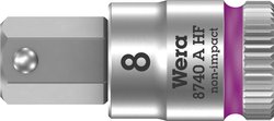 Nasadka 1/4'' (6,3 mm) Wera 8740 A 05003339001 wewnętrzny sześciokąt 8 mm