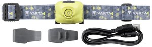 Latarka czołowa Varta Outd.Sp. Ultralight H30R lime, 100 lm, 47 g