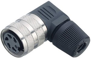 Złącze kątowe żeńskie seria 682 Binder 09-0154-70-08 IP40 8-DIN 5 A