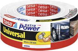 Uniwersalna taśma tekstylna tesa extra Power® — bardzo mocna przyczepność, do różnych zastosowań wewnątrz i na zewnątrz, może być rozdarta ręcznie Taśma materiałowa tesa tesa® extra Power 56389-00002-06 UNIVERSAL (D x S) 50 m x 50 mm 50 m 1 szt.
