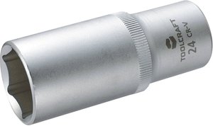 Nasadka 24 mm TOOLCRAFT  816187 zewnętrzny sześciokąt 1 szt.