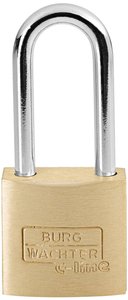 Kłódka Burg Wächter 33591 20.00 mm Zamykana na klucz z zamkiem kluczykowym