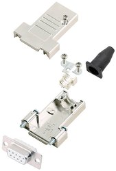 Zestaw listew żeńskich D-Sub encitech DTSL09-SJSRG-T-DMS-W-K 6355-8087-31, rzędy: 2, styki: 9, 180 °, 1 szt.