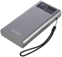 Powerbank VOLTCRAFT PB PD65WLCD-20000 20000 mAh Fast Charge, Power Delivery 2.0 LiPo