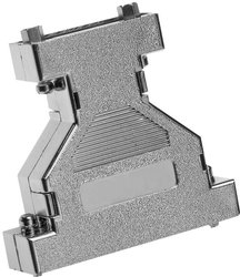 Obudowa adaptera D-SUB Ilość styków: 9, 9 tworzywo sztuczne, metalizowane 180 ° srebrny Provertha 670909M 1 szt.