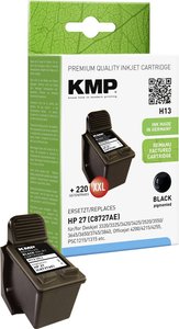 Tusz KMP H13 = HP C8727AE (27), 19 ml, zamiennik, czarny