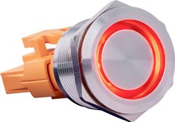Przełącznik przyciskowy Joy-it BUTTON22C-M-RD BUTTON22C-M-RD, 22.20 mm, 250 V/AC, 15 A, 1 szt.