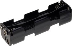 Komora baterii TRU COMPONENTS BH-382B 8 x AA, Złącze zatrzaskowe