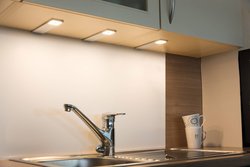 Lampa podświetlająca LED Heitronic Cortina 23019 LED LED wbudowany na stałe 7.2 W srebrny 140 lm