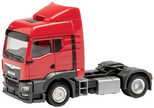 Model ciężarówki Herpa 314572 H0 MAN Ciągnik TGS TM z deflektorami dymu