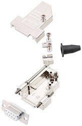 Zestaw listew żeńskich D-Sub encitech DTSL09-LJSRG-S-DMS-W-K 6355-8042-31, rzędy: 2, styki: 9, 45 °, 1 szt.