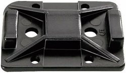 Gniazdo montażowe do opasek kablowych HellermannTyton TY8G1S-W-C1 151-11810 1 szt.