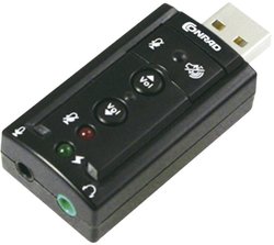 Karta dźwiękowa renkforce 7.1 Surround USB  Renkforce RF-4826313