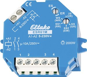 Eltako 61200301 Przełącznik przepięciowy ESR61M, 2000 W, 10 A