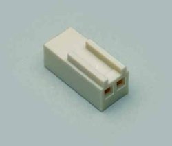 Obudowa złącza pin żeńskiego na kabel BKL Electronic 2604002, wire-to-board, piny: 2, 2 A, 100 szt.