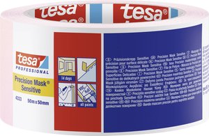 Taśma maskująca tesa Präzisionskrepp® 04333-00021-02 PRECISION SENSITIVE (D x S) 50 m x 50 mm 50 m 1 szt.