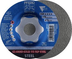 Tarcza szlifierska PFERD CC-GRIND-SOLID 115 SGP STEEL 64187116 10 szt.