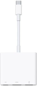 adapter USB-C, monitory Apple USB-C Digital AV Multiport Adapter MUF82ZM/A [1x złącze męskie USB-C - 1x złącze żeńskie USB-C, złącze żeńskie HDMI, złącze żeńskie USB 3.2 (USB 3.1)]