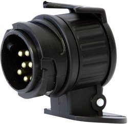 Przejściówka, adapter gniazda przyczepy DINO, 130007, gniazdo 13 pinowe na 7 pinowe