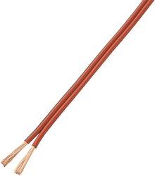 Kabel typu linka LiY-z 2 x 2 mm² czerwony, Rot-Schwarz Conrad Components 1078798, 10 m