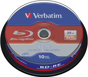 Płyta Blu-ray Verbatim 43694, 25 GB, 2 x, 10 szt.