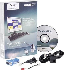 Oprogramowanie Davis Instruments Weatherlink DAV-6510SER, port równoległy, z dataloggerem