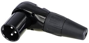 Złącze męskie XLR Rean AV RC3MR-BAG RC3MR-BAG, złącze męskie kątowe, 1 szt.