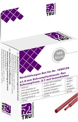 Rurka termokurczliwa z klejem TRU COMPONENTS T1807CA007A, 2:1, od 1.60 mm do 0.50 mm, 100 szt.