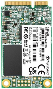 Dysk wewnęrztny SSD mSATA 128 GB Transcend 220S SATA 6 Gb/s Produkt nowy