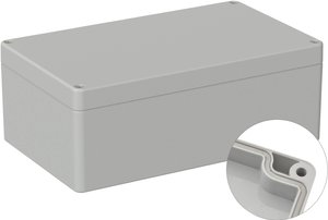 Obudowa zewnętrzna TRU COMPONENTS TC-9065480, (D x S x W) 200 x 120 x 75 mm, poliwęglan, 1 szt.