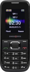 Telefon komórkowy Dual-SIM swisstone SC 230 czarny