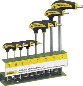 Zestaw wkrętaków Proxxon Industrial HEX L-handtag 22 650
