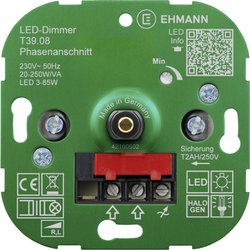 Ściemniacz LED 20 - 250 W. Ehmann 3900x0800