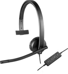 Zestaw słuchawkowy On Ear Logitech H570e 981-000571 Mono czarny